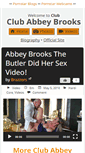 Mobile Screenshot of club-abbeybrooks.com